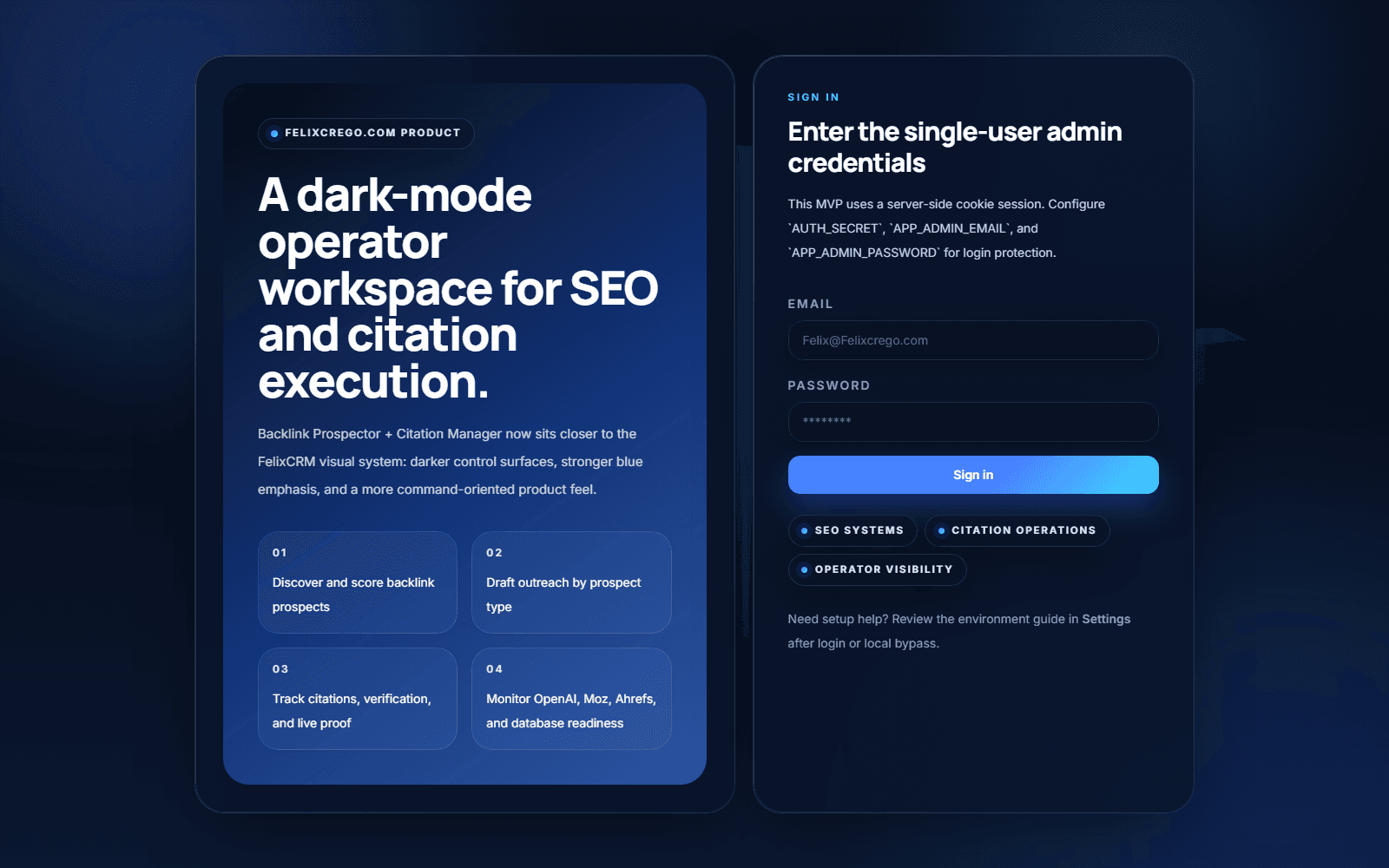 Backlink Prospector screenshot