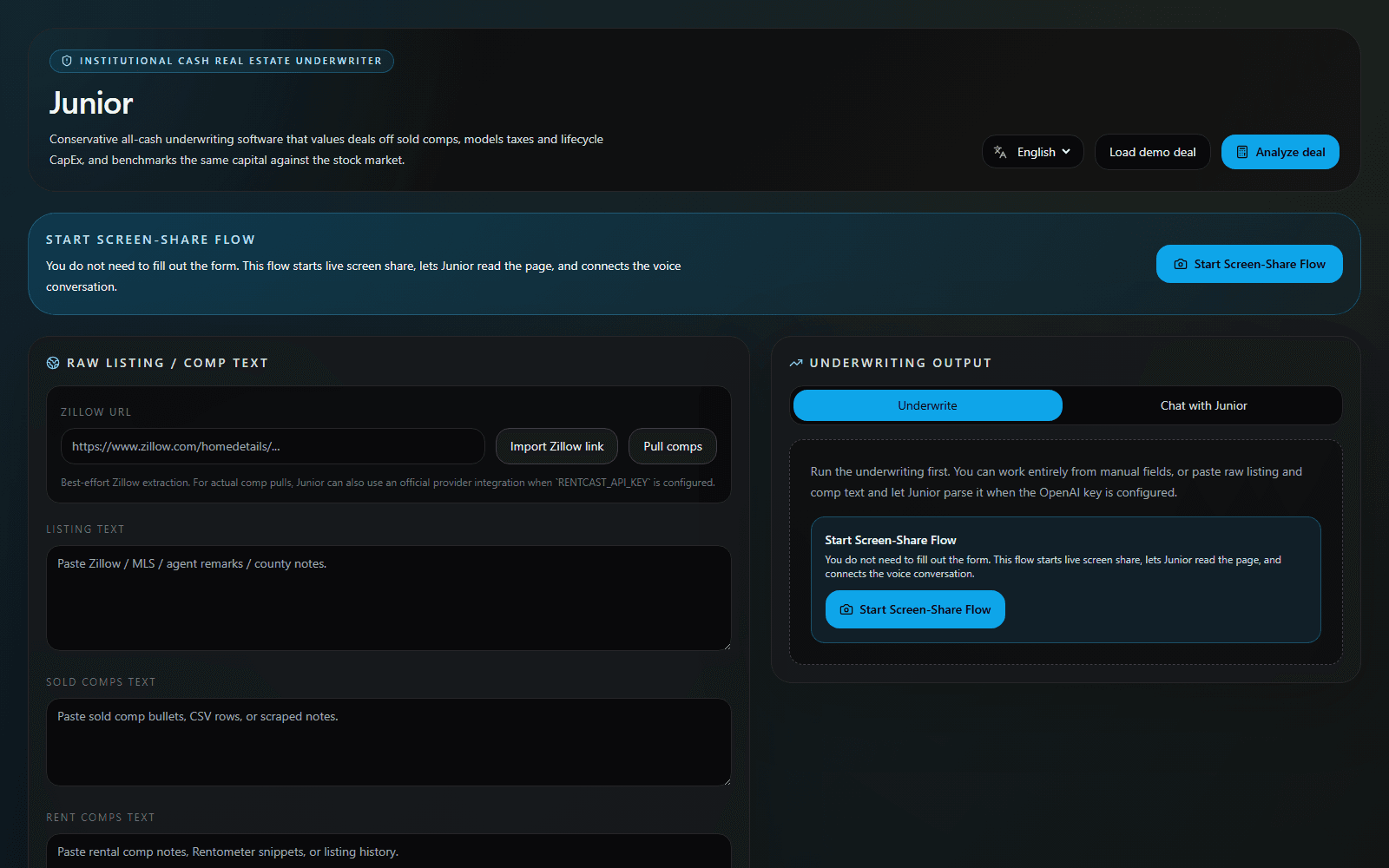 Custom BuildVora AI agent workspace