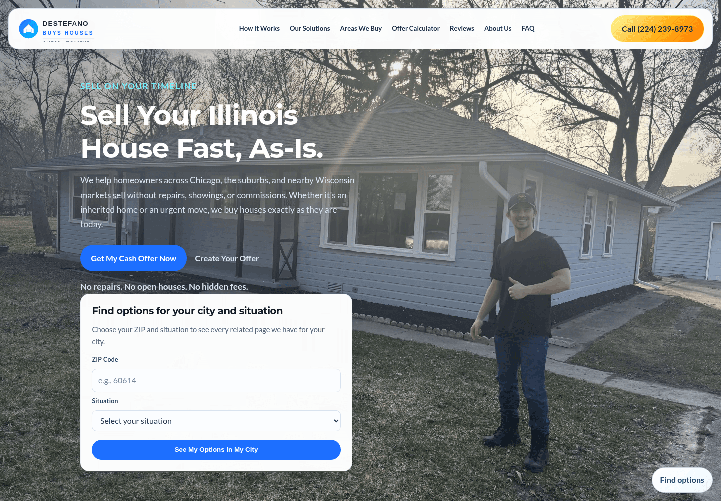 DeStefano Buys Houses BuildVora case study